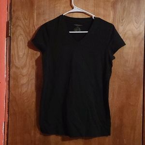Black maternity tee